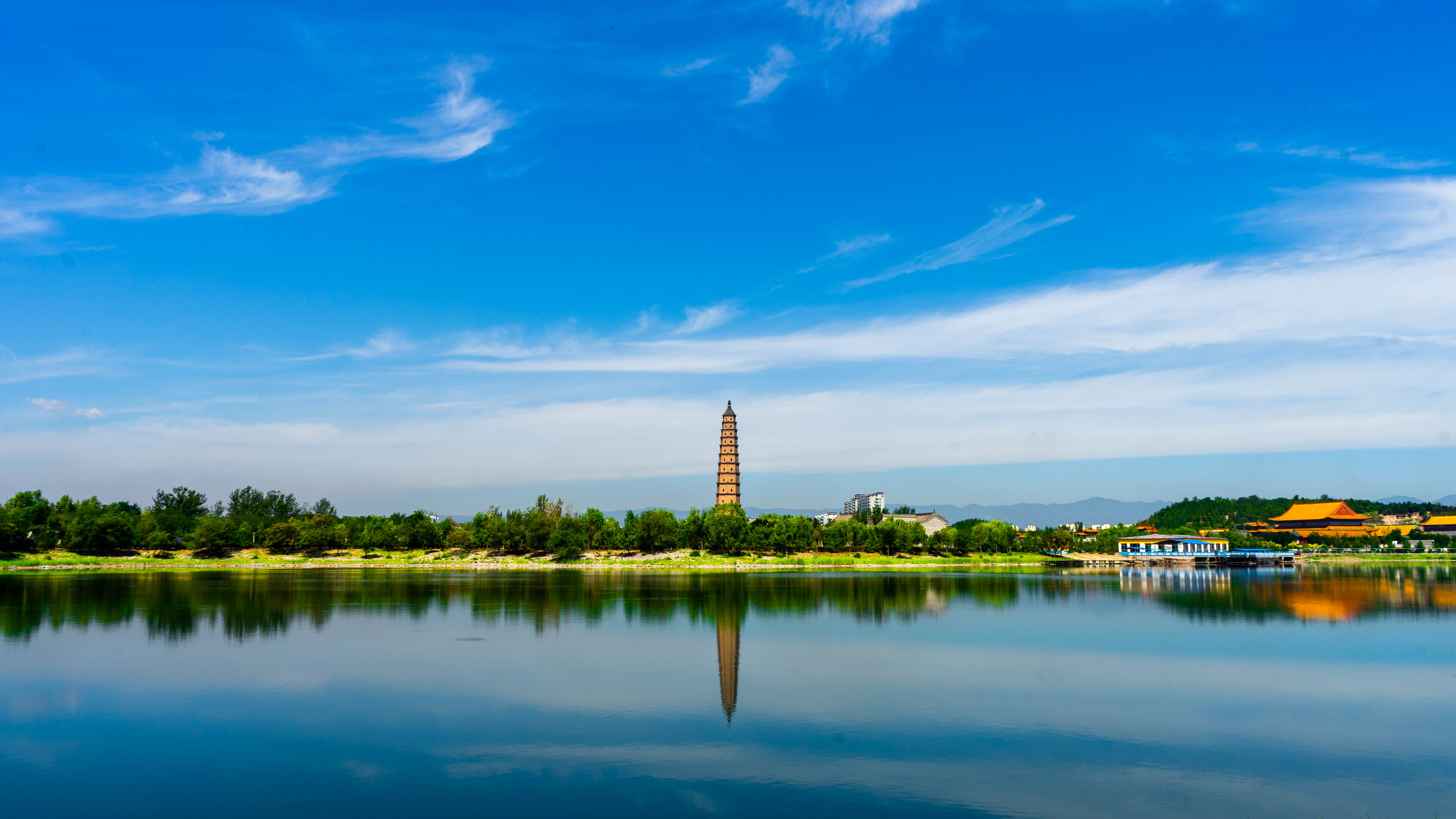 汾陽市文峰塔勝景